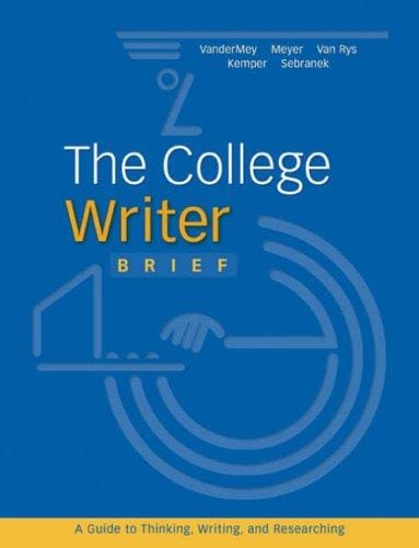 The College Writer