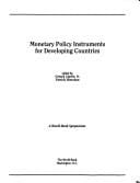 Monetary policy instruments for developing countries