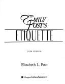 Emily Post's Etiquette