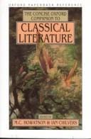 The Concise Oxford companion to classical literature