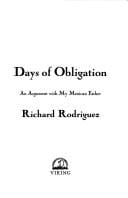 Days ofobligation: an argument with my Mexican father