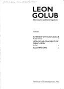Leon Golub: mercenaries and interrogations.
