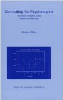 Computing for psychologists: statistical analysis using SPSS and MINITAB