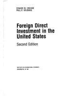 Foreign direct investment in the United States