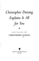 Christopher Durang explains it all for you: six plays