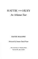 Hattie and Huey: an Arkansas tour