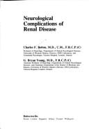 Neurological complications of renal disease