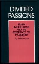 Divided passions: Jewish intellectuals and the experience of modernity