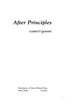 After principles