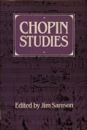 Chopin studies: Vol. 1
