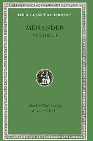 Menander, Volume 1