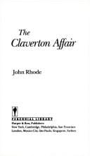 The Claverton affair