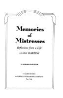 Memories of mistresses: reflections from a life