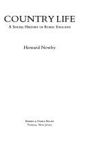 Country life: a social history of rural England