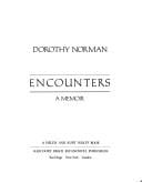 Encounters: a memoir