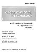 Organizational psychology: an experiential approach to organizational behavior