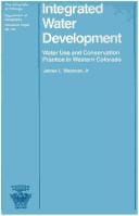 Integrated water development: water use and conservation practice in western Colorado