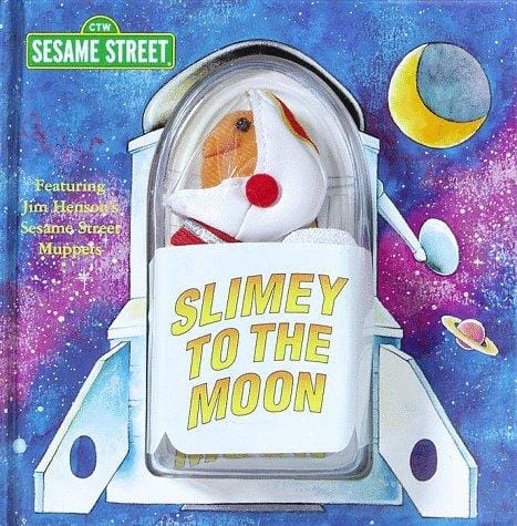 Slimey to the Moon Book & Finger Puppet