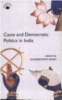 Caste and democratic politics in India