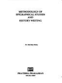 Methodology of epigraphical studies and history writing