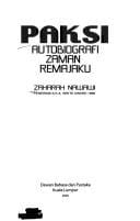Paksi: autobiografi zaman remajaku