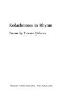 Kodachromes in rhyme: poems