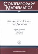 Quaternions, spinors, and surfaces