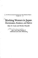 Working women in Japan: discrimination, resistance, and reform