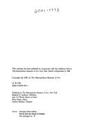 European terracottas from the Arthur M. Sackler collections