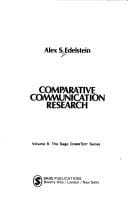 Comparative communication research