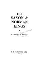 The Saxon & Norman kings