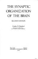 synaptic organization of the brain