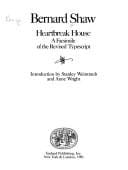 Heartbreak house: a facsimile of the revised typescript