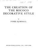 creation of the rococo decorative style