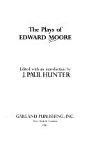 The plays of Edward Moore