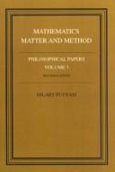 Mathematics, matter, and method