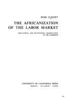 The Africanization of the labor market: educational and occupational segmentation in the Cameroun