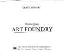 Art foundry.