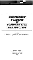Communist systems in comparative perspective