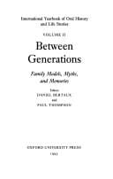 Between generations: family models, myths, and memories
