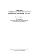 Upper Zohar: an early Byzantine fort in Palaestina Tertia : final report of excavations in 1985-1986