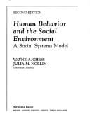Human behavior and the social environment: a social systems model