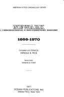 Newark: a chronological & documentary history, 1666-1970