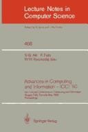 Advances in computing and information--ICCI '90
