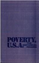 Poor in Great Cities: Their Problems and What Is Doing to Solve   Them (Poverty, U.S.A.: the historical record)
