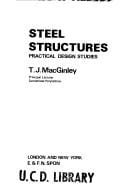 Steel structures: practical design studies.