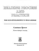 Reading Process and Practice: From Socio-Psycholinguistics to Whole Language