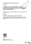 Chemical Mutagenesis Human Pop: (Progress in Mutation Research)