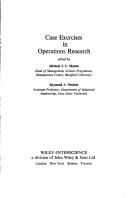 Exercises in Operation Research