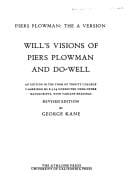 Piers Plowman--The Three Versions